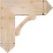 Ekena Millwork Legacy Arts & Crafts Smooth Bracket, Douglas Fir, 5 1/2"W x 20"D x 20"H BKT06X20X20LEC03SDF - alternate 3